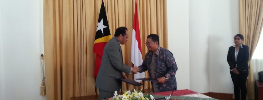 Kerja sama dengan Pemerintahan Timor Leste