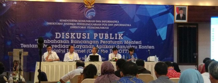 Diskusi Publik Kementerian Komunikasi dan Informatika