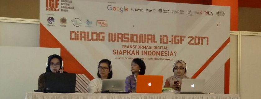 Indonesia Internet Governance Forum, “Transformasi Digital: Siapkah Indonesia?”